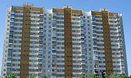 Семнадцатиэтажный дом серии П3 в Москве